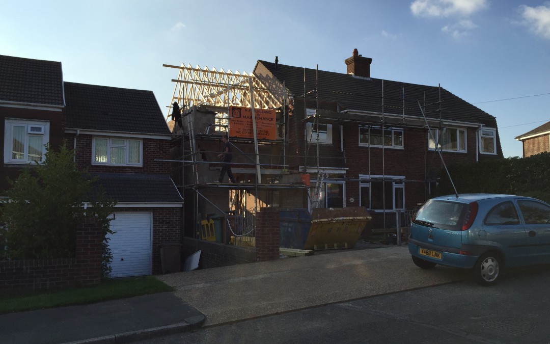 A two-storey extension for a Plymouth family home